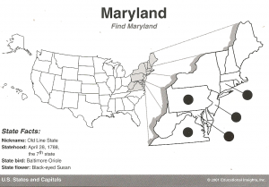 Hot Dots Maryland Card 1 click to enlarge