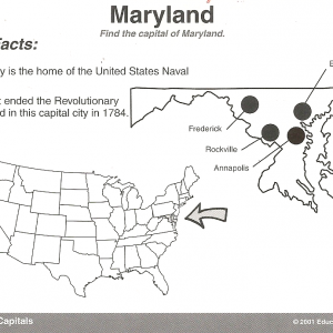 Hot Dots Maryland Card 2 click to enlarge