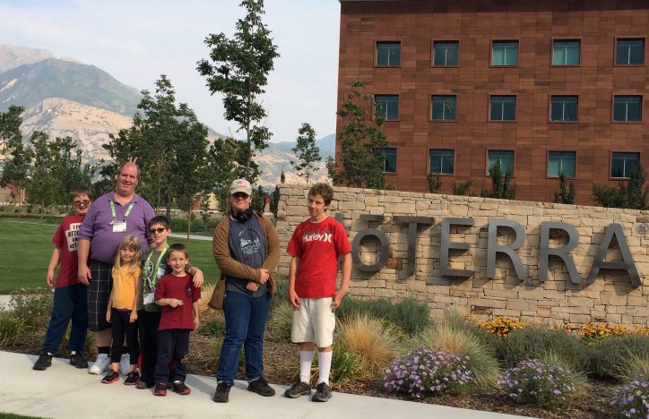 Gardners at the doTERRA Campus